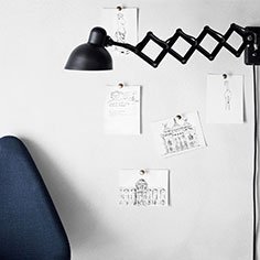 Luminária KAISER Idell Scissor Lamp