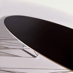 Eames Wire Base Elliptical Table