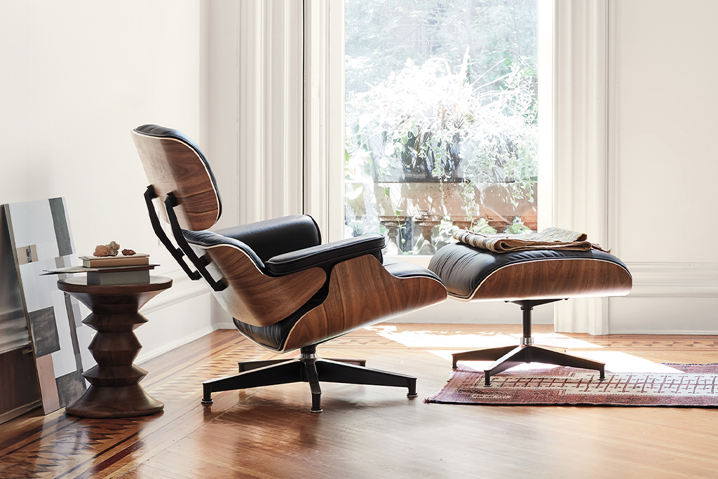 Poltrona Eames Lounge de Charles e Ray Eames