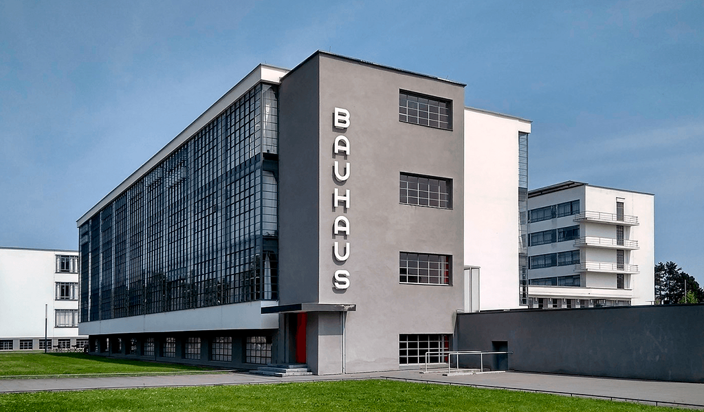 Fachada da Bauhaus